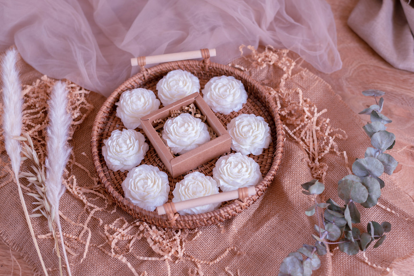 Peony Scented Candle