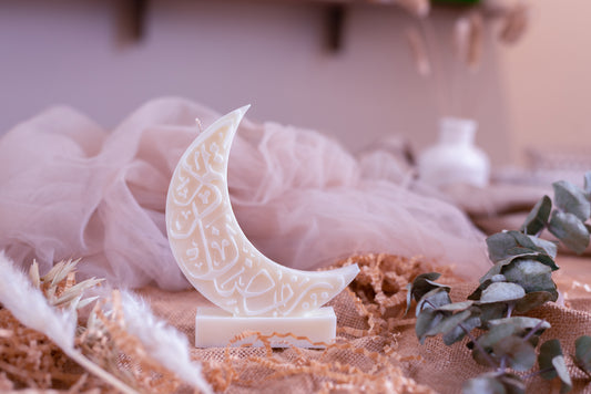 Ramadan Crescent Candle