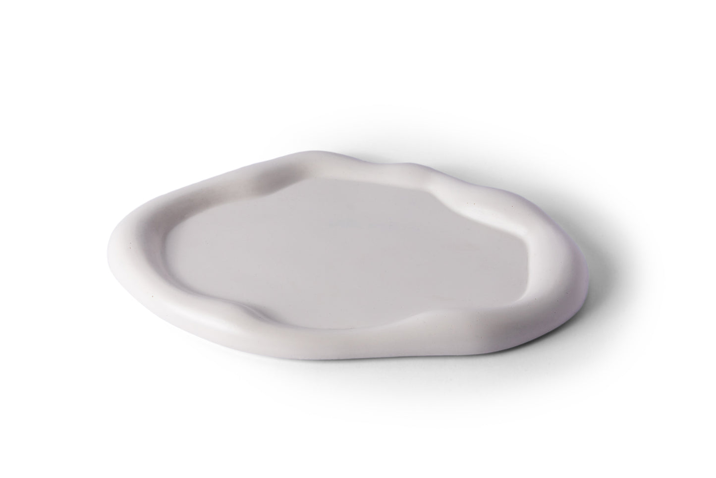 Asymmetric Oval Cloud Tray