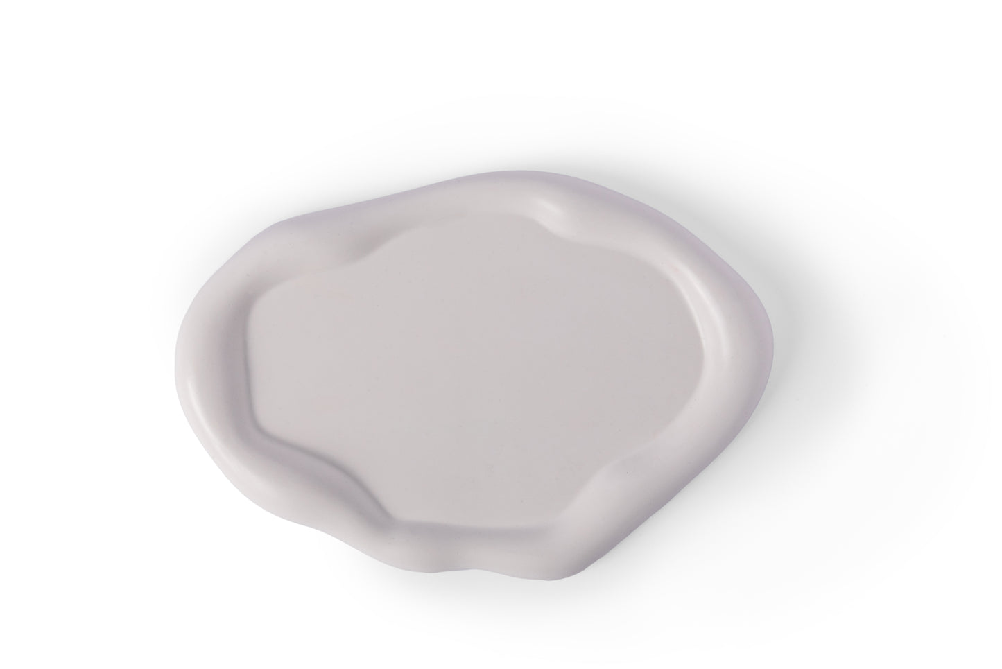 Asymmetric Oval Cloud Tray