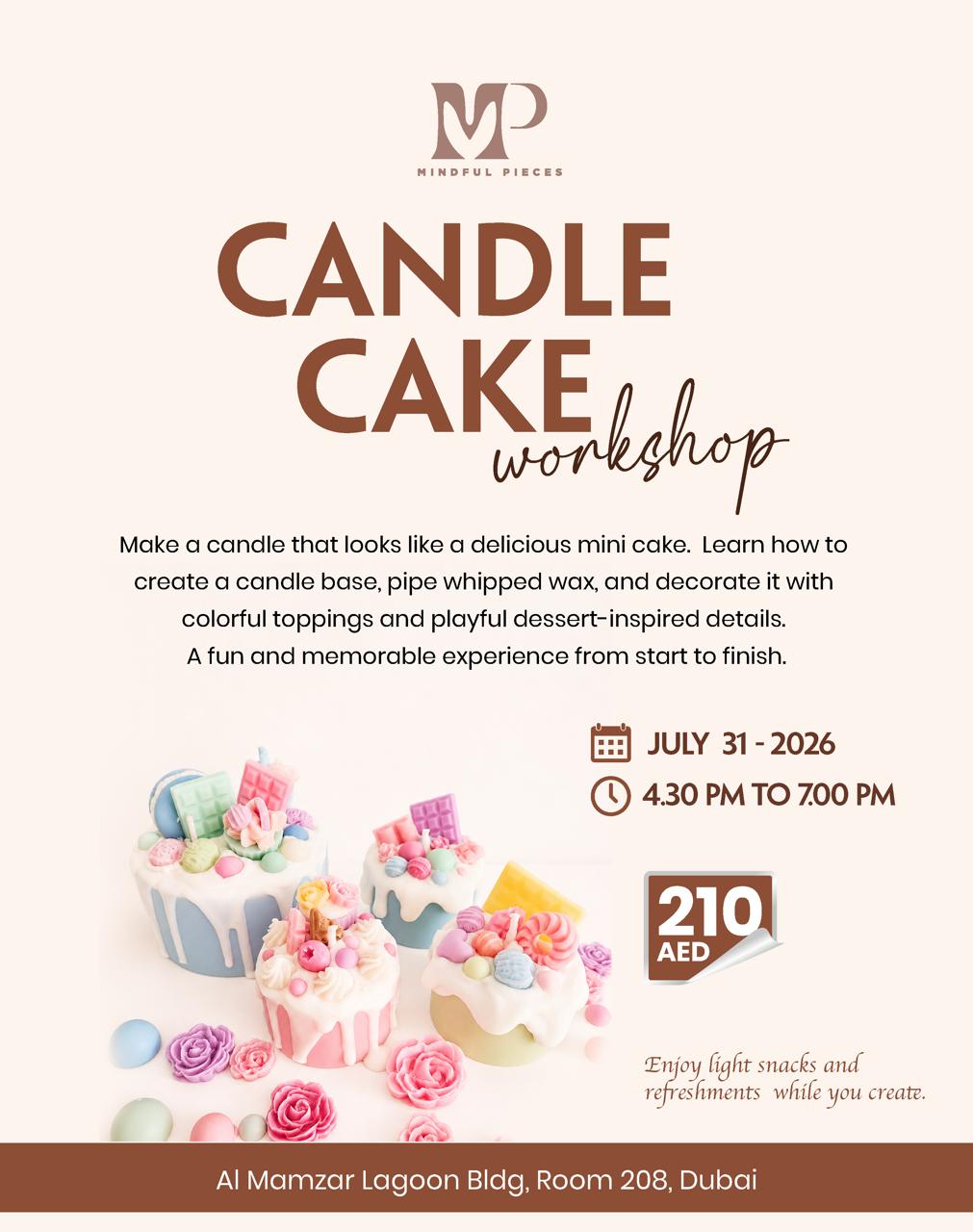 Candle Cake Workshop